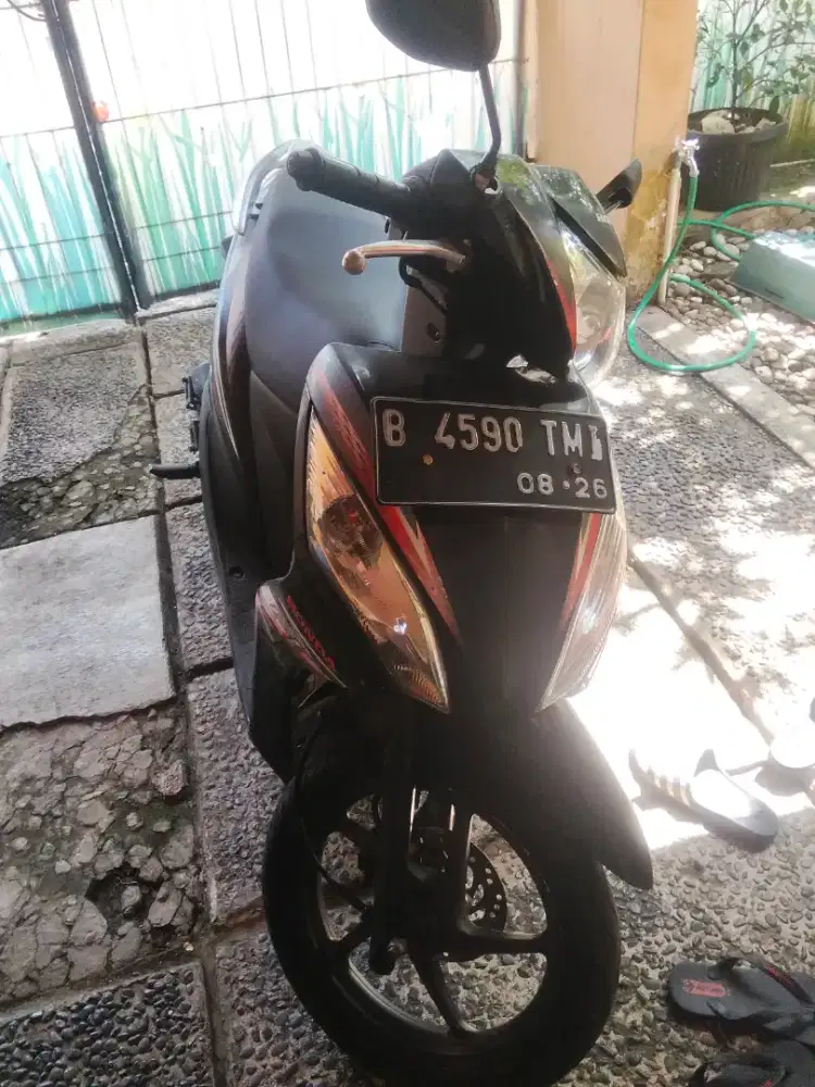 Spacy 2016 warna hitam merah
