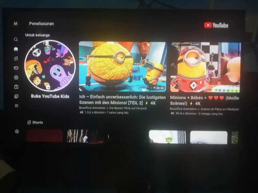 Samsung smart tv 32 inchi T4501