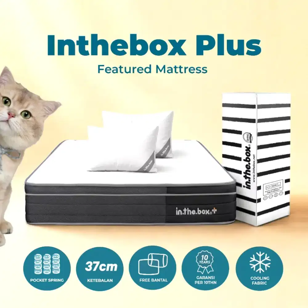 KASUR INTHEBOX PLUS (Plush Top)