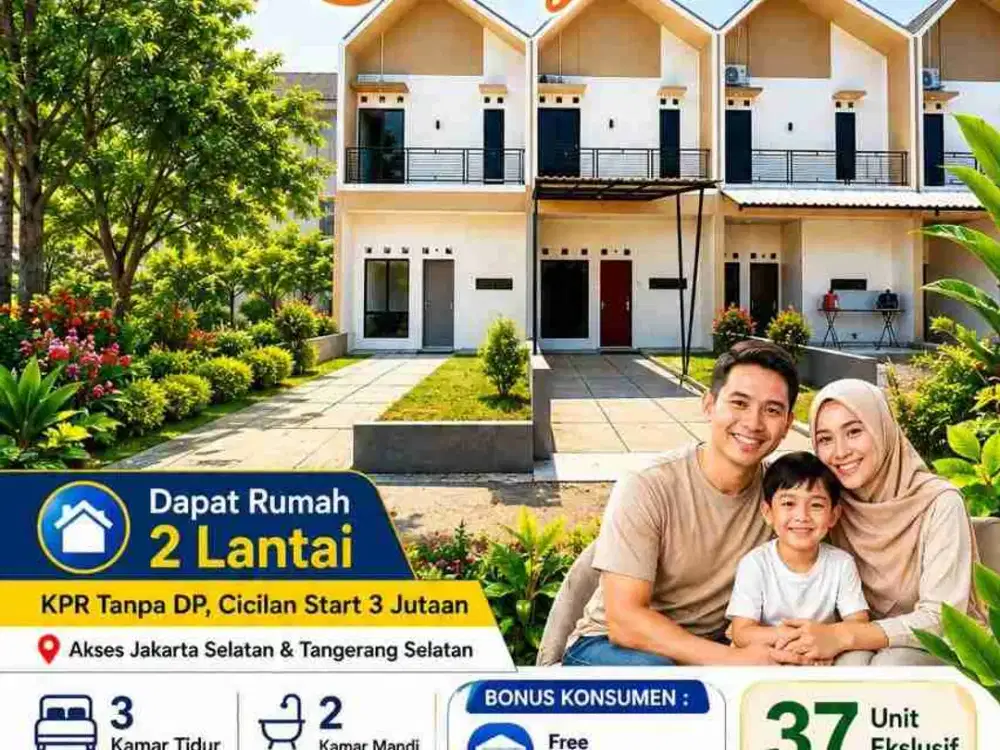 Dijual Rumah Scandinavia Murah