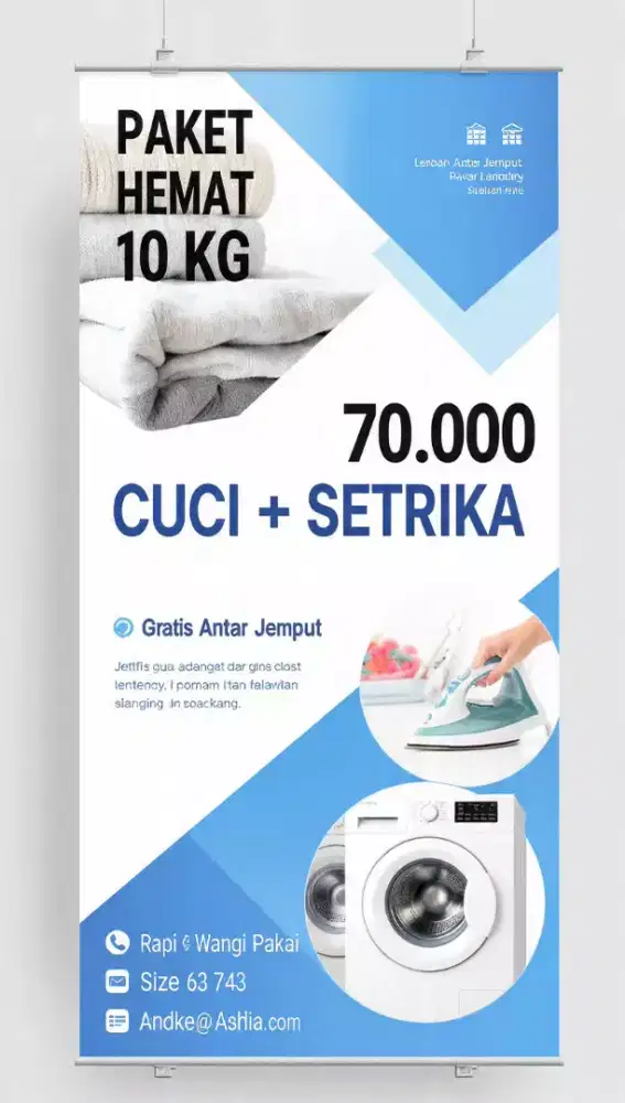 Jasa cuci setrika