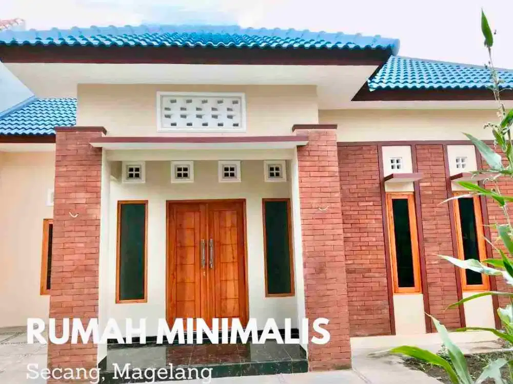 RUMAH BARU SIAP HUNI SUPER MURAH DEKAT PABRIK MAYORA DAN KANTOR KECAMATAN SECANG MAGELANG