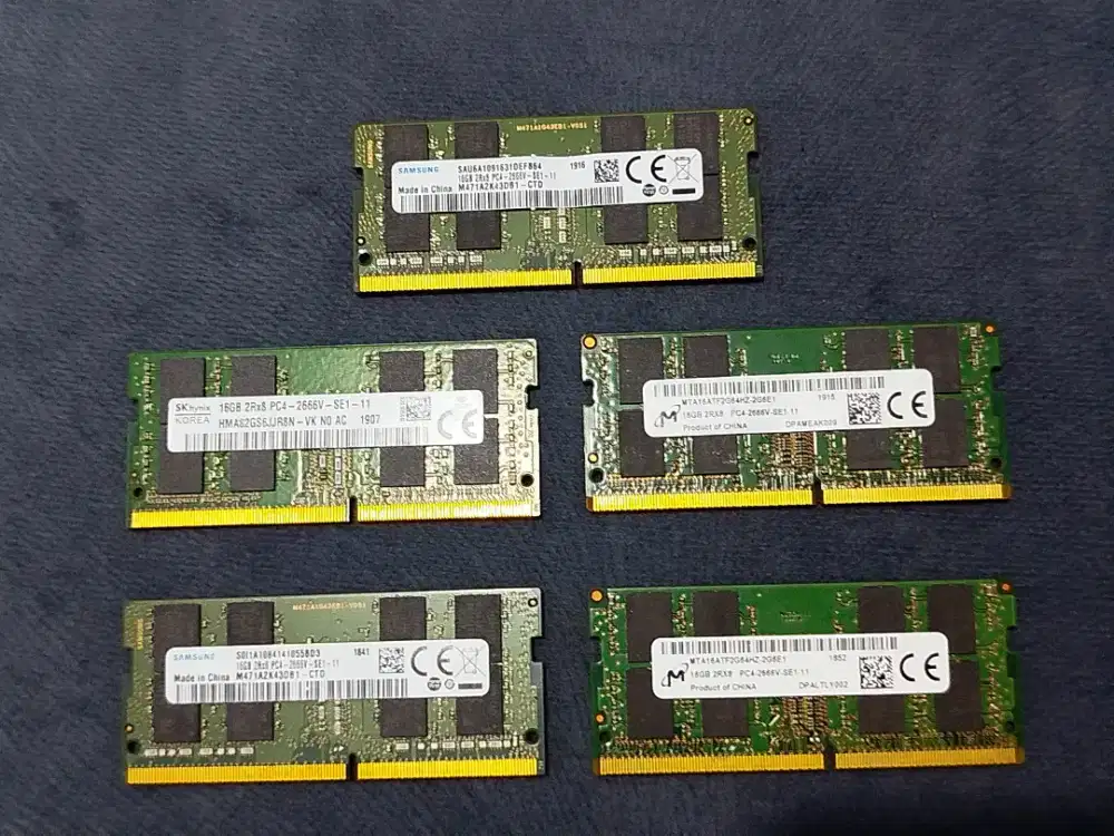Sodim DDR4 16gb PC 2666/3200 Cabutan Ori