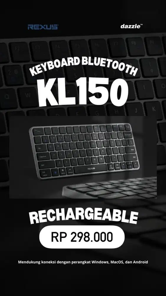 Keyboard rexus KL150 bluetooth