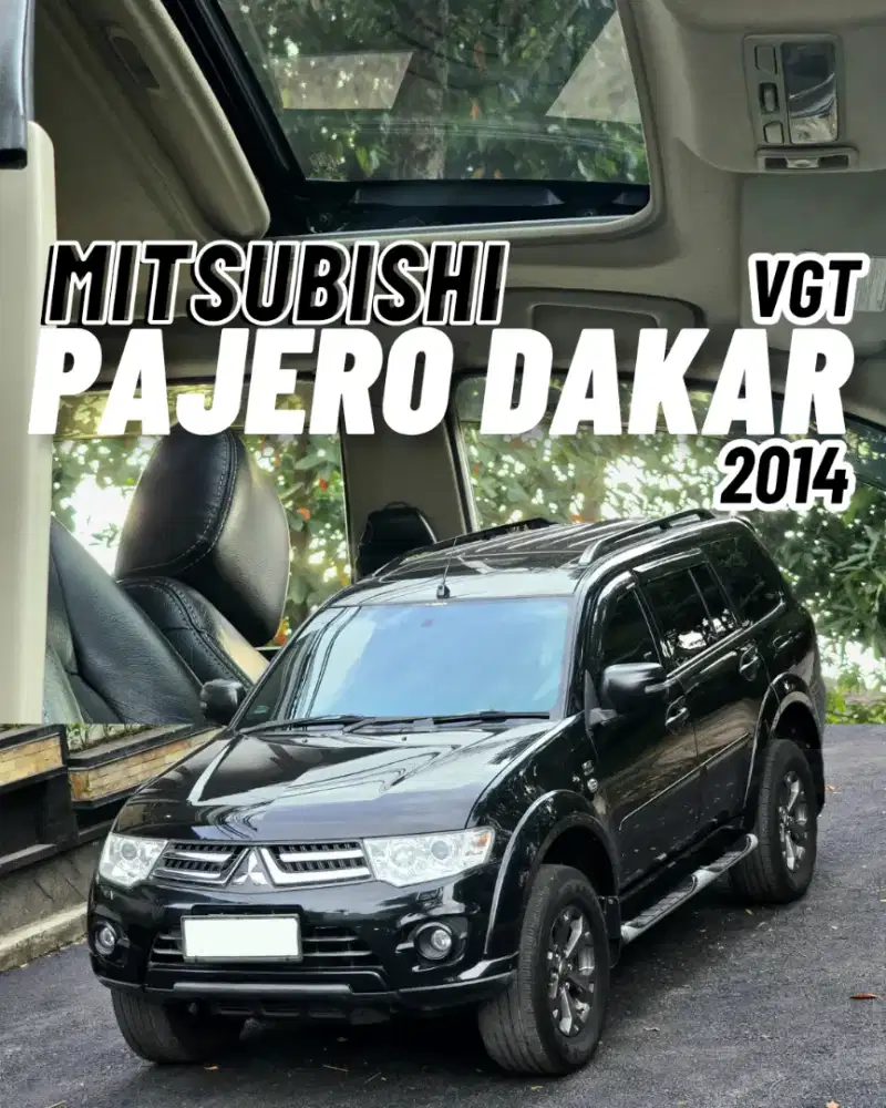 Mitsubishi Pajero Dakar VGT 2014 Kondisi Sangat Prima SIAP PAKAI