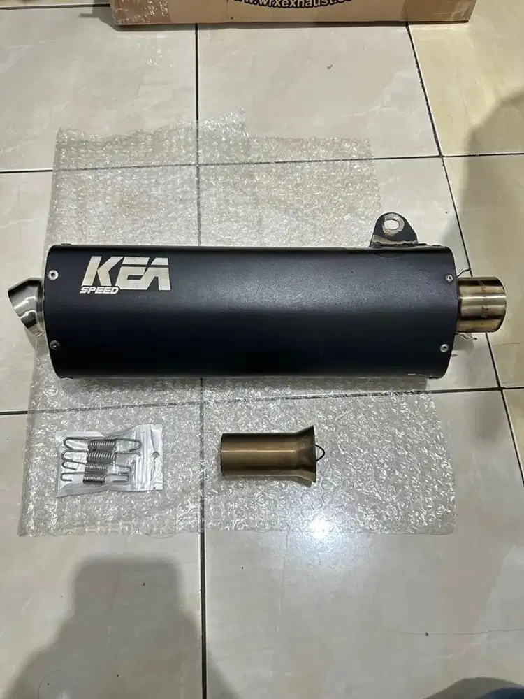 Knalpot/Silincer/header Kea Speed inlet 50mm panjang 35cm