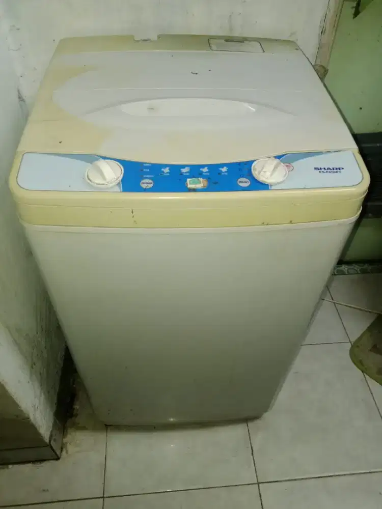 Mesin cuci 1 tabung merk sharp 7kg