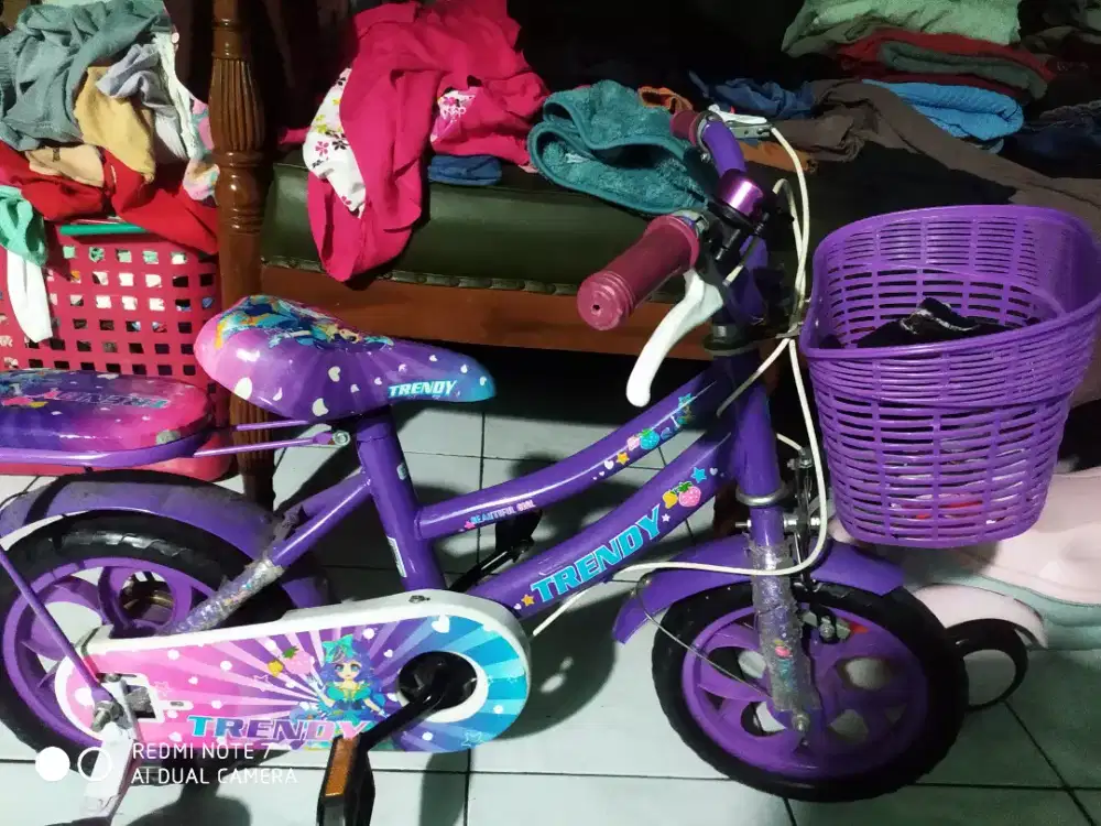 Sepedah ukuran 12 cm