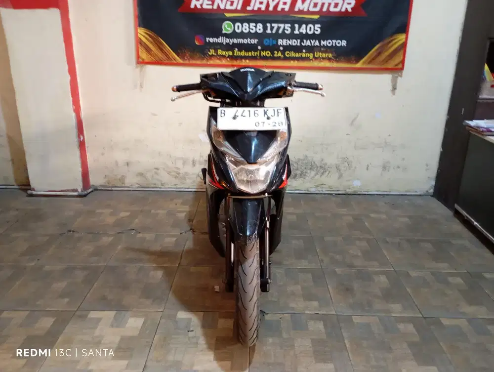Honda beat eco tahun 2018 Surat komplit