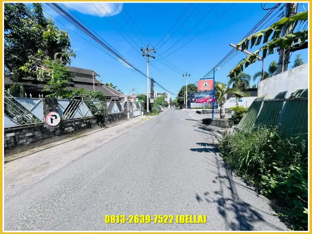 Turun Harga Dijual Tanah 551m² Jl Sawitsari Condongcatur pandeansari