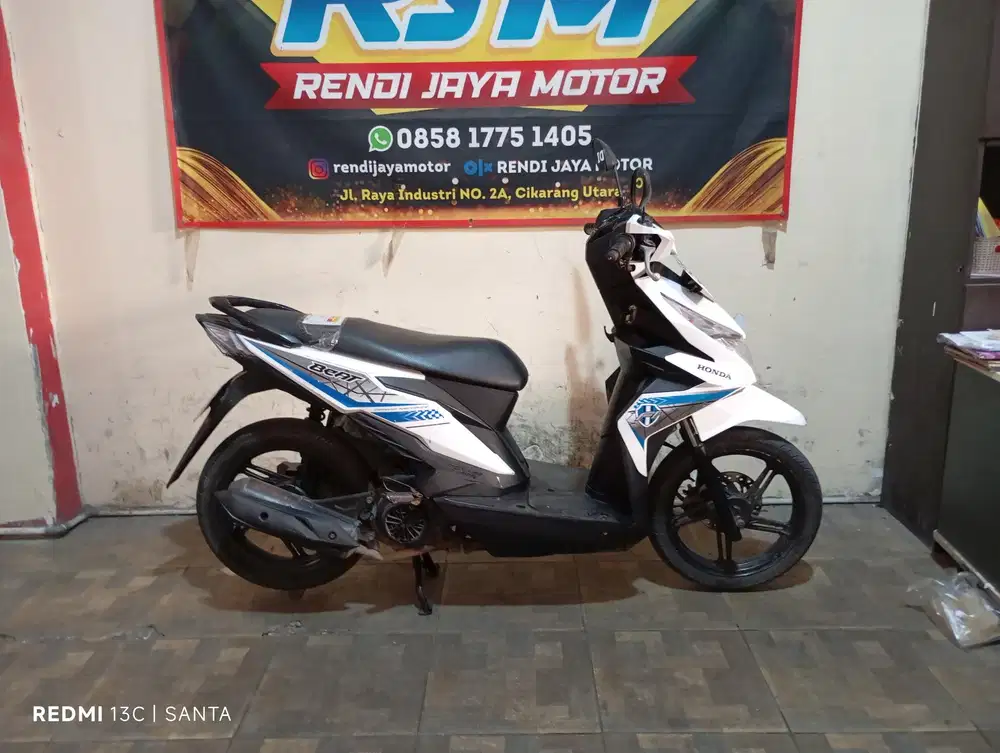 [PROMO] Honda beat eco Tahun 2017 Surat komplit