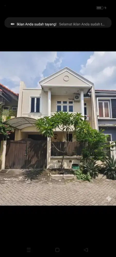 JUAL RUGI RUMAH 2LT digayung kebonsari dekat Al_hikmah