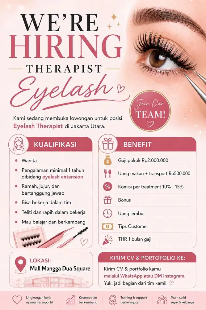 Loker Therapis Eyelash Extension