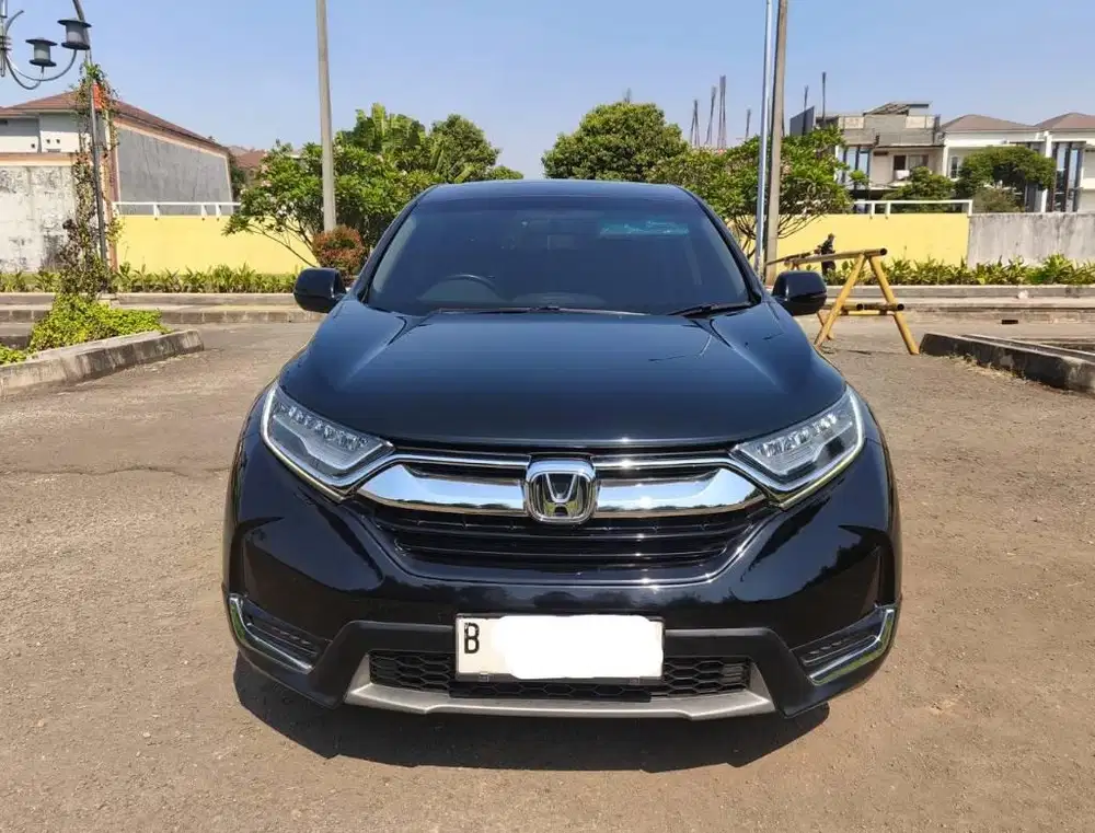 KM 48rb Honda CRV Prestige Turbo 1.5AT 2017 2018 Hitam Rawat pribadi