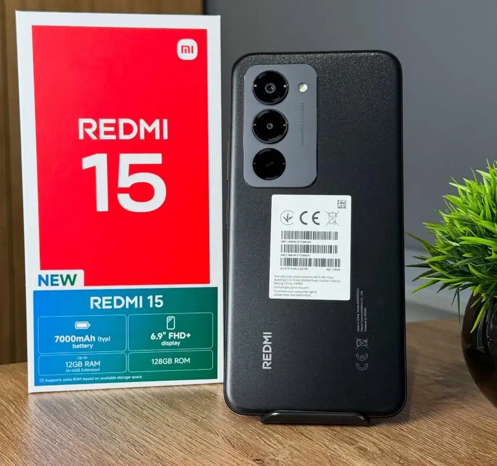 REDMI 15 8/256gb nominus 3 bulan pake