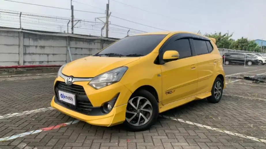TDP 6, JT Toyota Agya 1.2 G TRD Sportivo Bensin-AT Kuning 2019