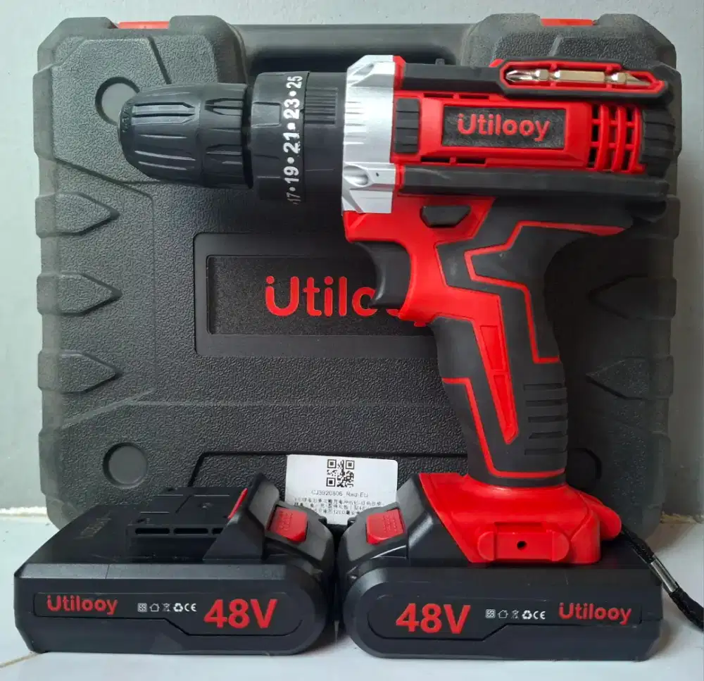 Baru bor cordless brushless 2 batere lithium