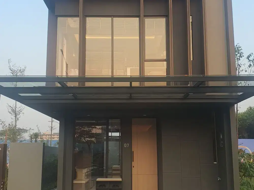Rumah Type Cendana Oaze Livin Lippo Cikarang Hunian Premium Masa Depan Disain Modern Layout Efisien