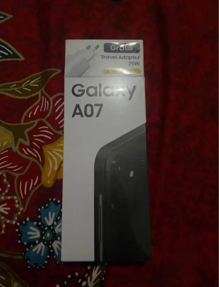 SAMSUNG A 07 MASIH SEGEL