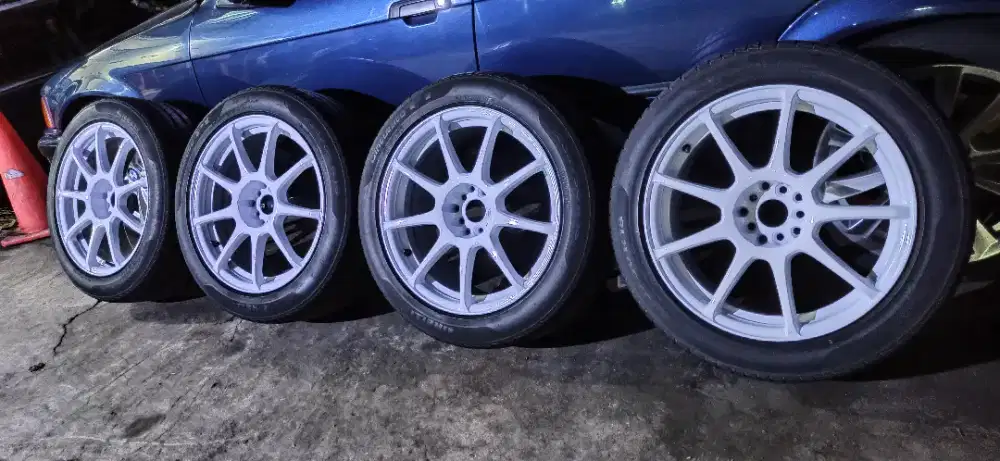 Velg wedssport SA 70 ring 18 pcd 5x100 5x114 lebar 8