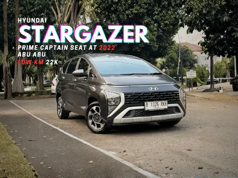 (LOW KM) Hyundai Stargazer Prime Capt Seat AT 2022