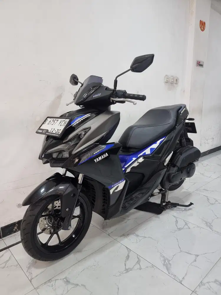 Yamaha New Aerox Alpha 155 VVA LED Fi 2025 / 2026 bulan 12 Km 4 rb