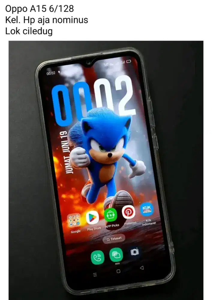 Oppo A15 ram 6/128