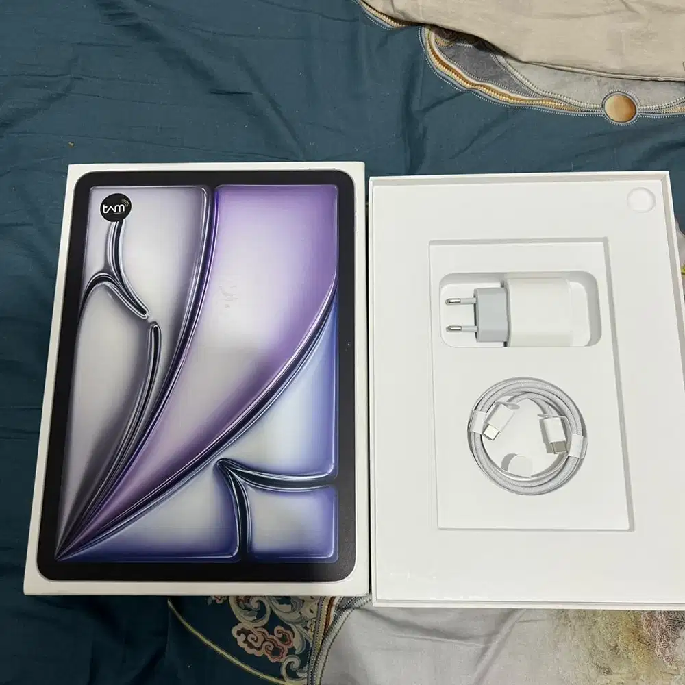 Charger dan kabel cabutan ipad air m4 ibox new
