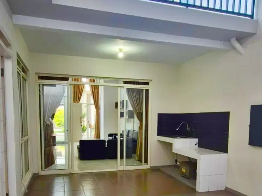 Rumah Minimalis Semi Furnish di Cluster Kota Baru Parahyangan Bandung