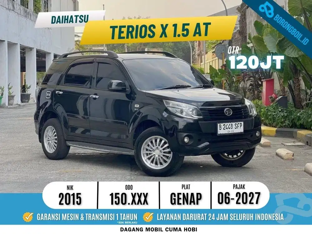 TERMURAH!!TERIOS X AT 2015 SIAP PAKAI