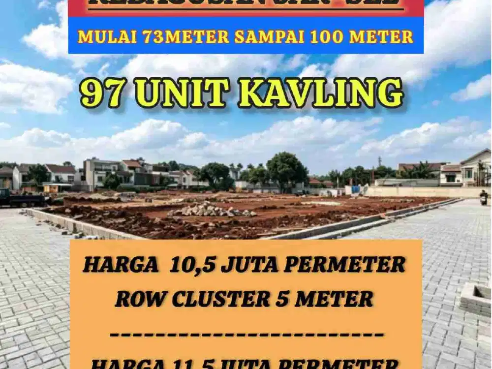 TANAH KAVLING DIKEBAGUSAN