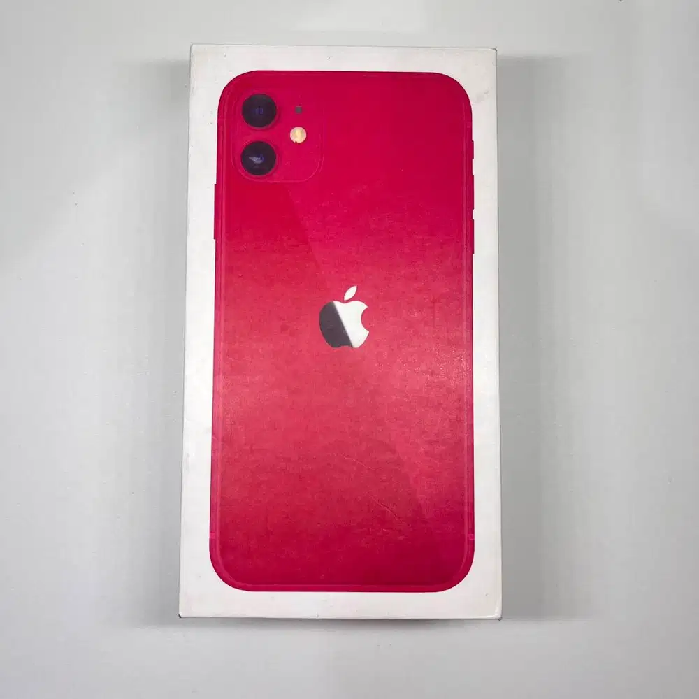 iPhone 11 64GB Red ex Inter Resmi