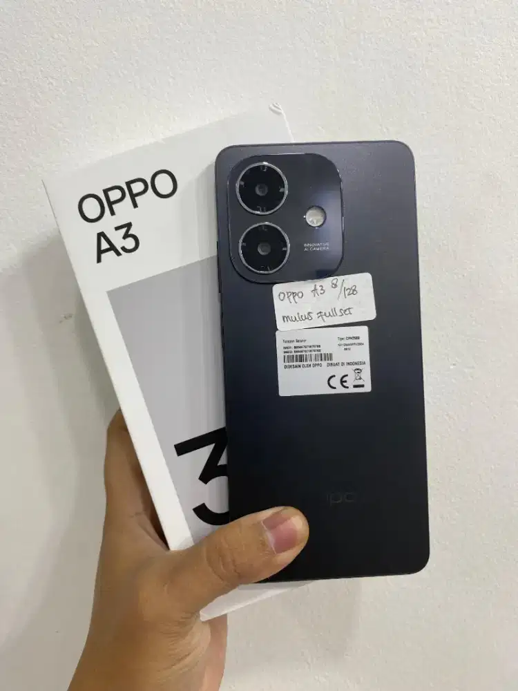 OPPO A3 8/128GB mulus fullset enak