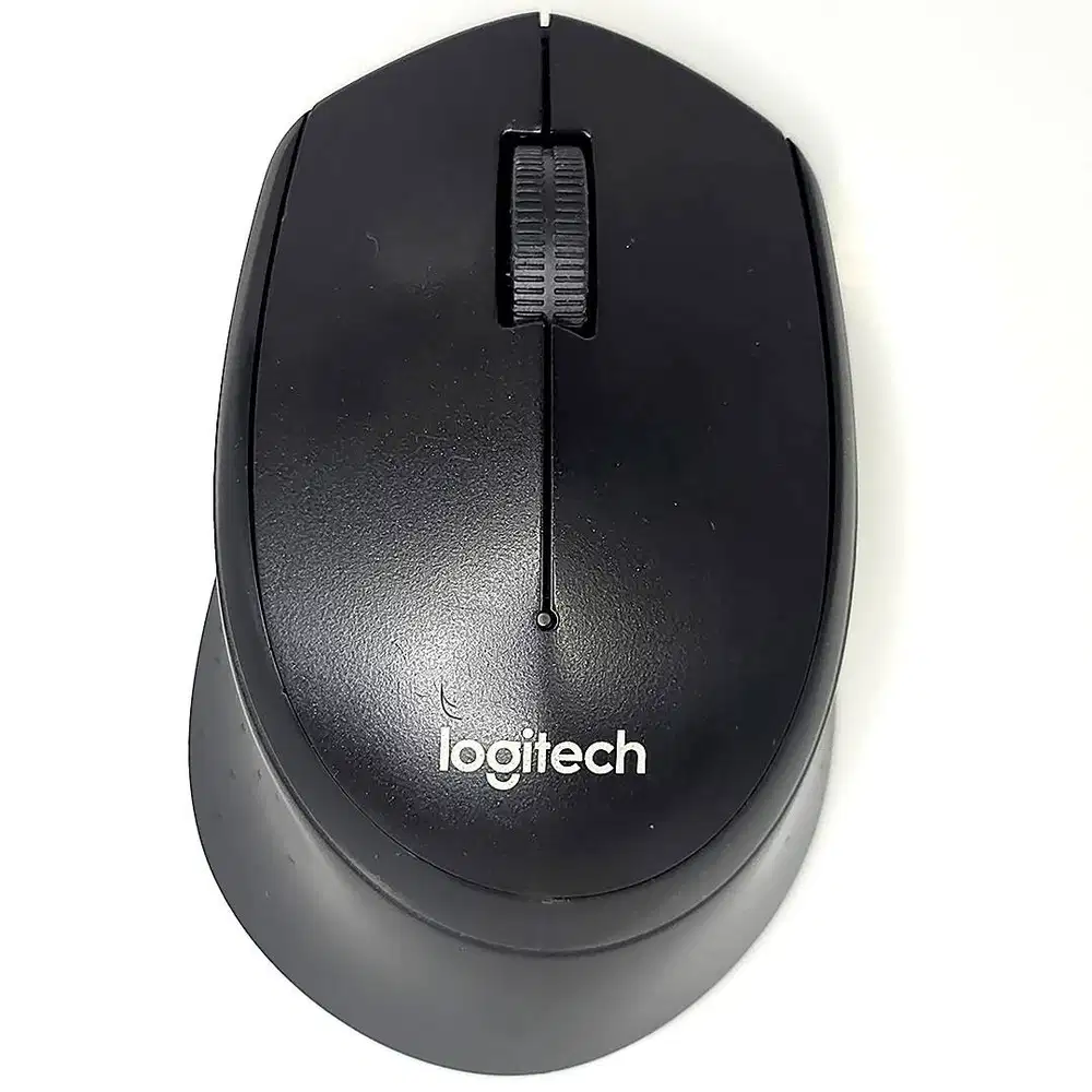 260708A Original Logitech M330 Silent Plus Graphite Black Wireless Mou