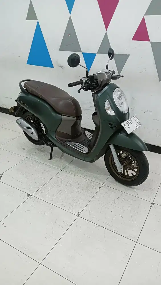 Honda New Scoopy Prestige Army 2023 DPp.500 ribu