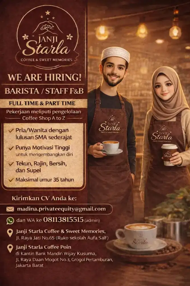 Loker Barista FnB