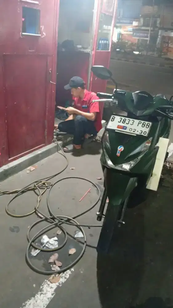 Honda beat hijau deluxe 2025
