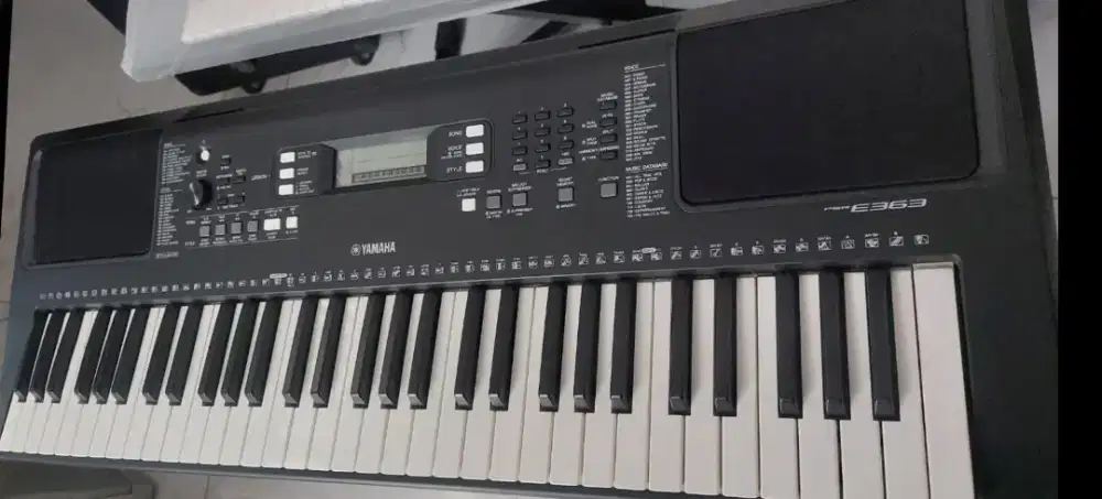 Piano psr 363 baru jual dibawah pasaran