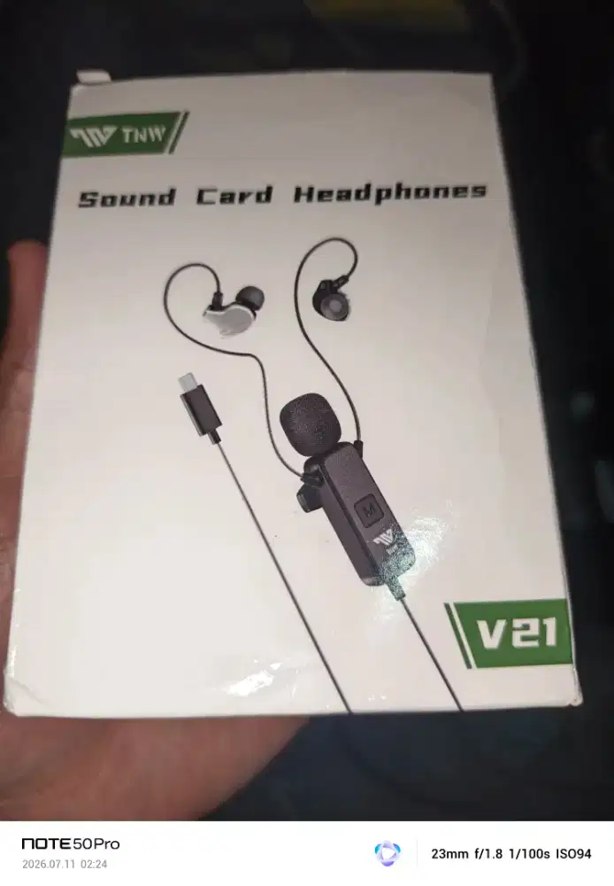 Soundcard Headset TNW V21