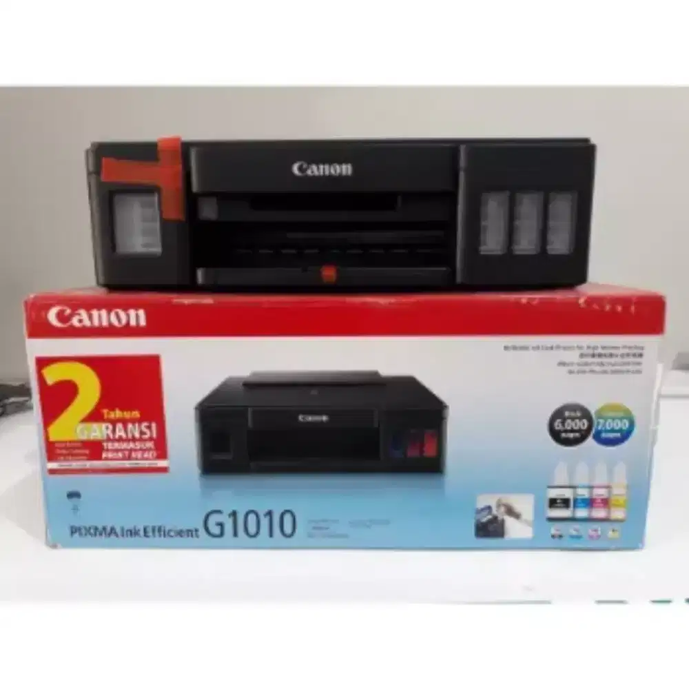 Canon G1010 Keadaan masih baru, Baru ngeprint 45lembar