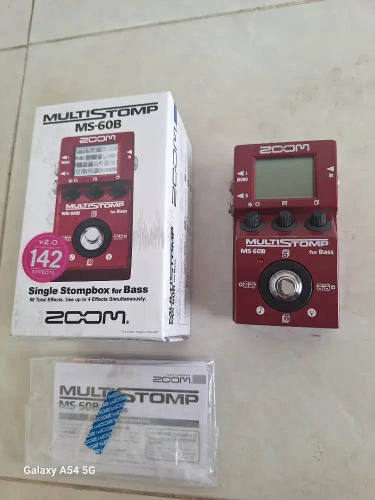 Efek bass zoom multistomp MS-60B