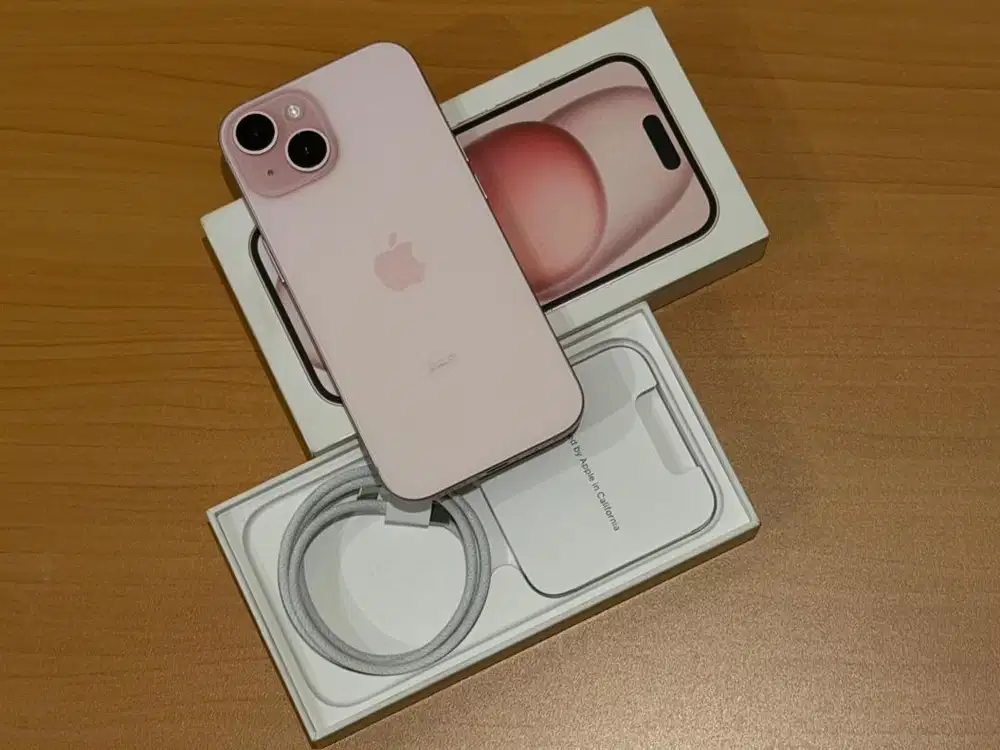 iPhone 15 Pink 128GB iBox BH100% Cycle Count 8x Like New