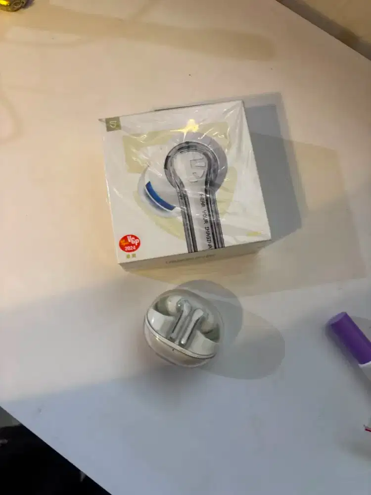 SoundPEATS Clear Wireless Earbuds Full Set Ori