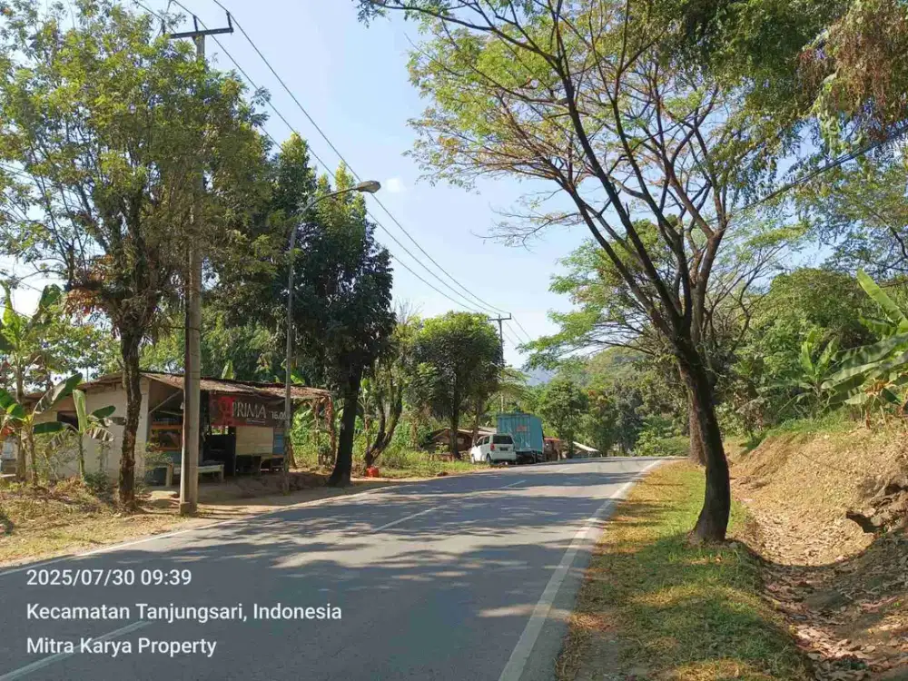 Tanah 5ha Jln Raya Transyogi - Tanjung sari Bogor