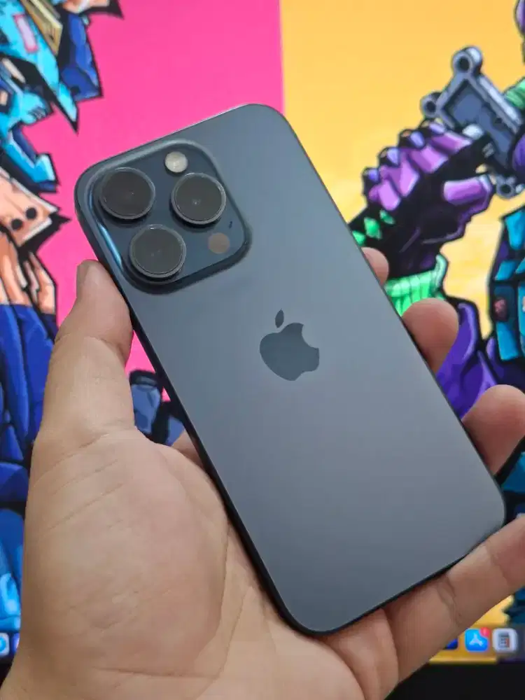 Iphone 15 pro 512GB blue titanium ibox fullset