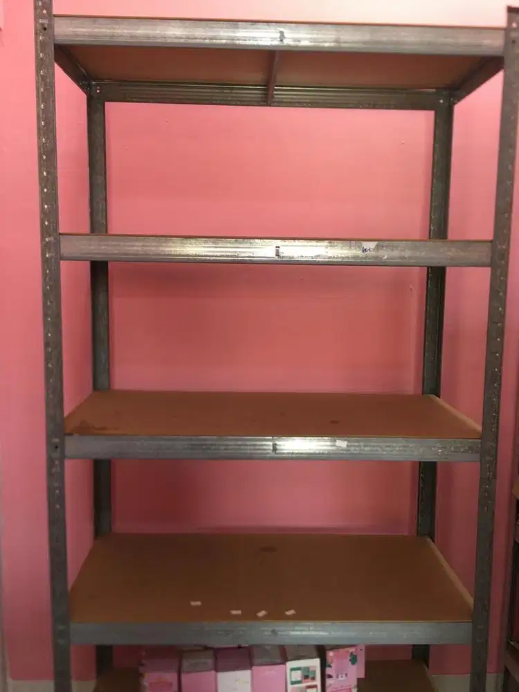 Rak Besi 5 Susun uk 60x180x40cm untuk penyimpanan