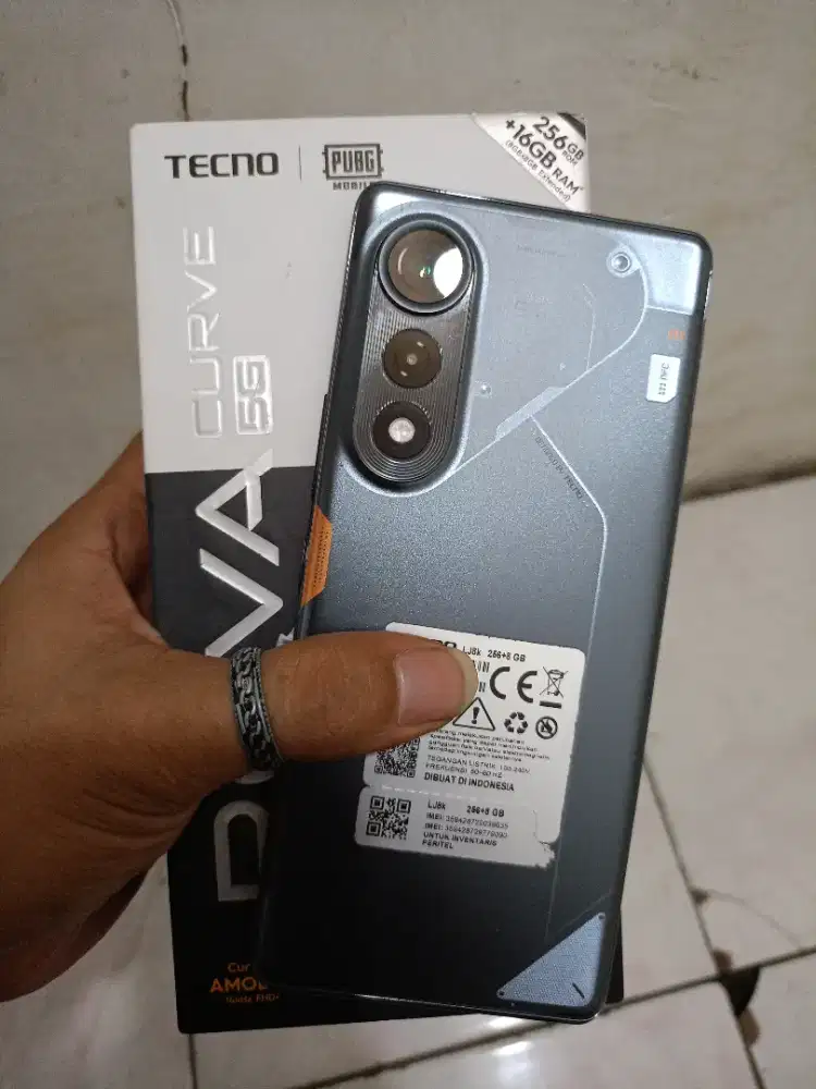 DI JUAL AJA HP TECNO POVA CURVE 5G RAM 8/256 KEL HP+DUS BCA DESKRIPSI