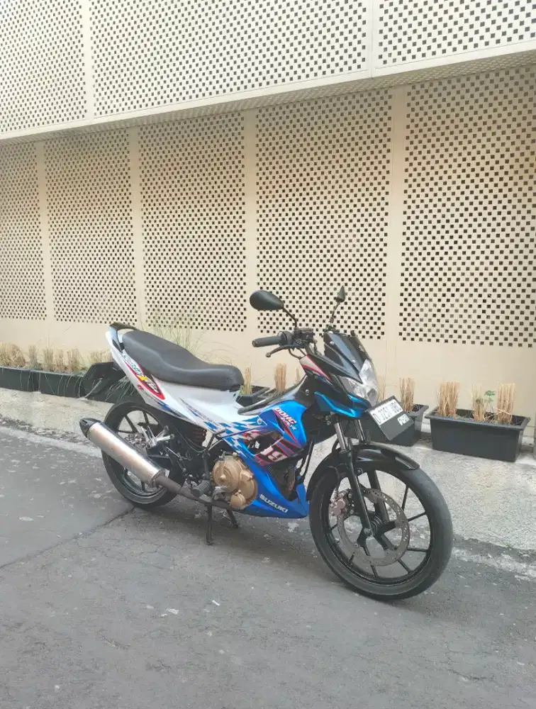 Suzuki Satria FU 150 DD CW 2013 Karbu PE Mulus Lengkap Pajak Hidup!
