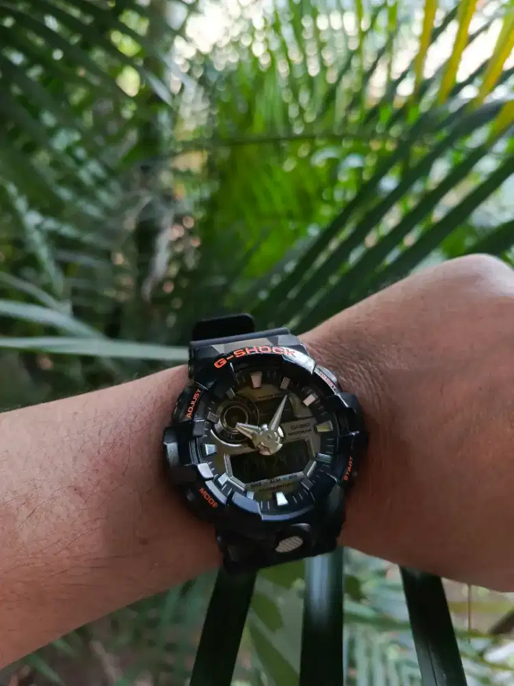 Gshock GA710 mulus Strap ganti baru AM