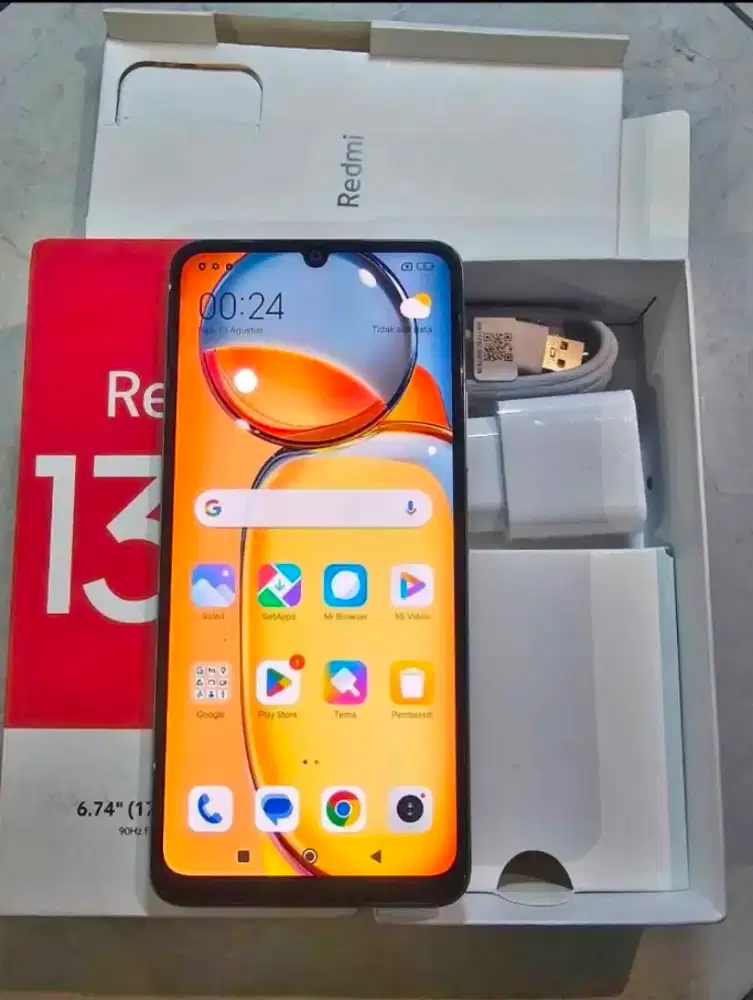 REDMI 13C RAM 8/256 NFC AKTIFF FULLSET!!